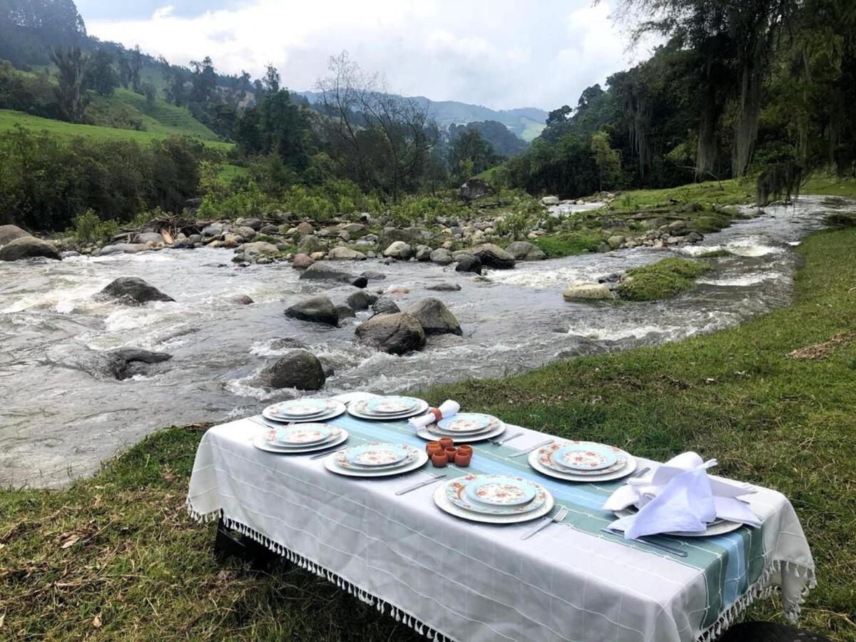 Alojamiento Con Vista Al Rio Y Paisajes Hermosos Villa Manizales Exterior foto